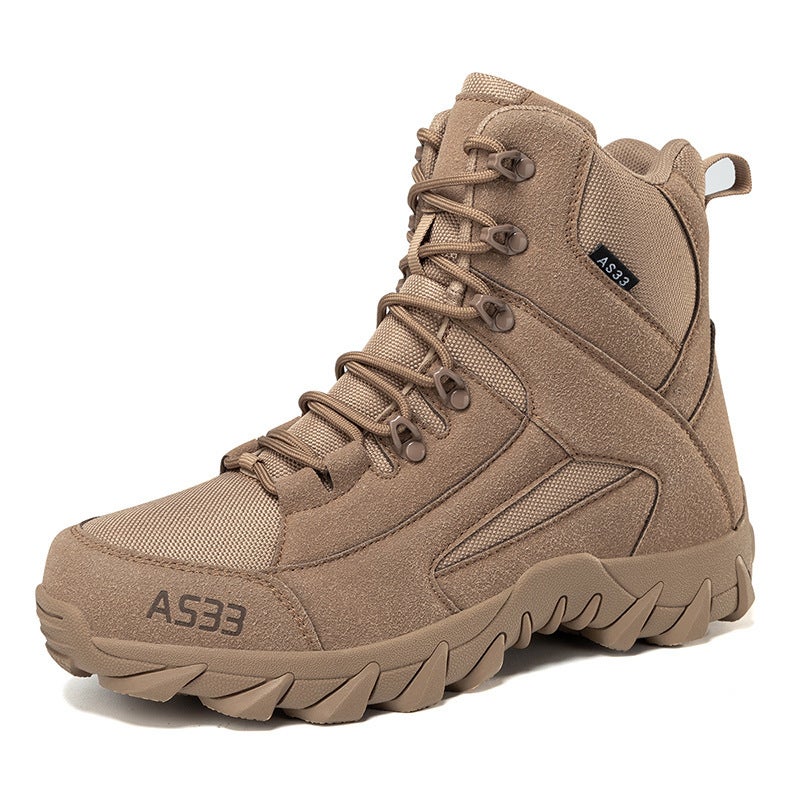Outdoor Sports Training Combat Boots Comfortable Breathable Tactical Mountaineering Boots For Men And Women - Image 3