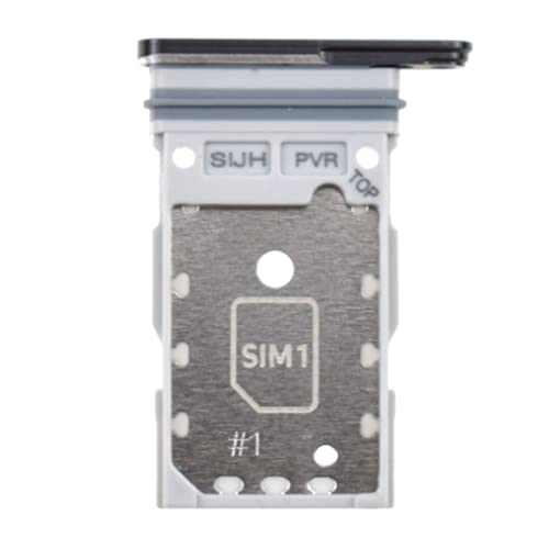 Vekir Dual SIM Card Tray for Samsung Galaxy S22 Ultra 5G SM-S908B SIM Card Holder for SM-S908B SIM Card Slot Replacement for SM-S908U SM-S908U1 Phantom Black - Image 2