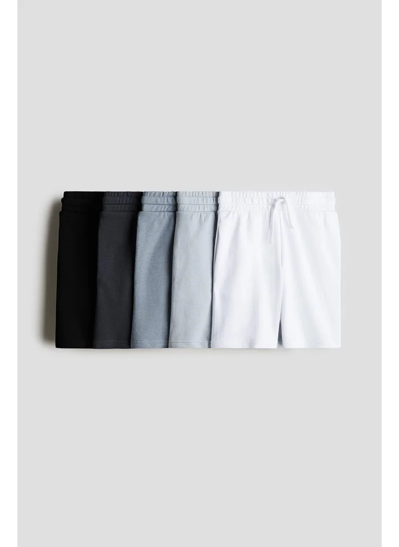 اتش اند ام 5-pack knee-length sweatshorts