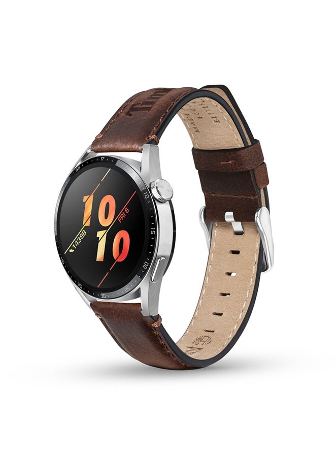 Timberland Unisex Barnesbrook Unisex Universal Leather Watch Strap - 20 mm - TDOUL0000705 - Image 3