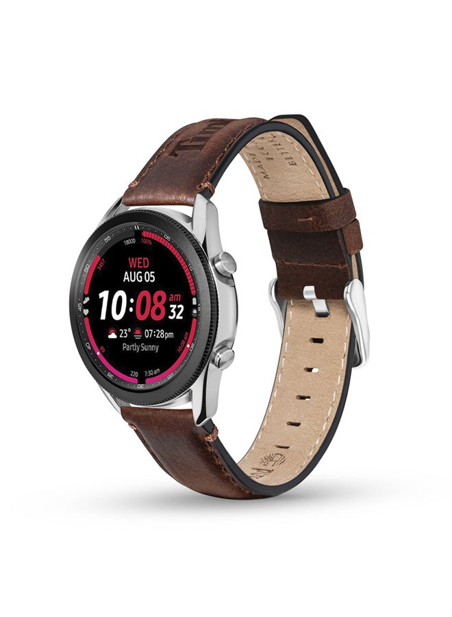 Timberland Unisex Barnesbrook Unisex Universal Leather Watch Strap - 20 mm - TDOUL0000705 - Image 2