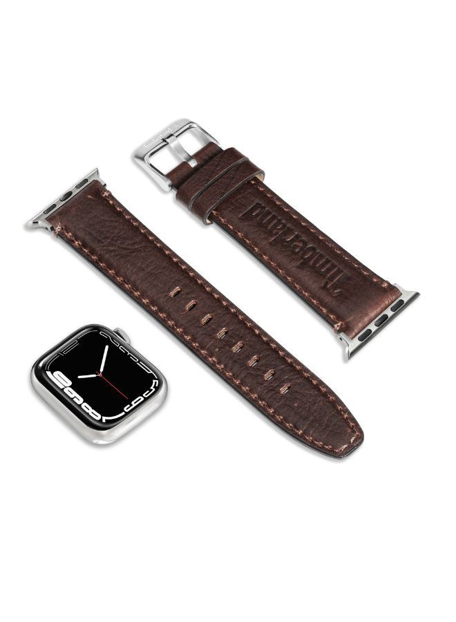 Timberland Unisex Barnesbrook Unisex Universal Leather Watch Strap - 20 mm - TDOUL0000705 - Image 4