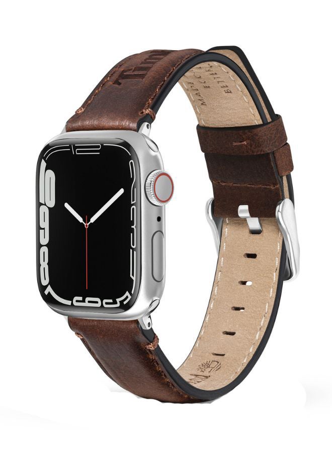 Timberland Unisex Barnesbrook Unisex Universal Leather Watch Strap - 20 mm - TDOUL0000705 - Image 1