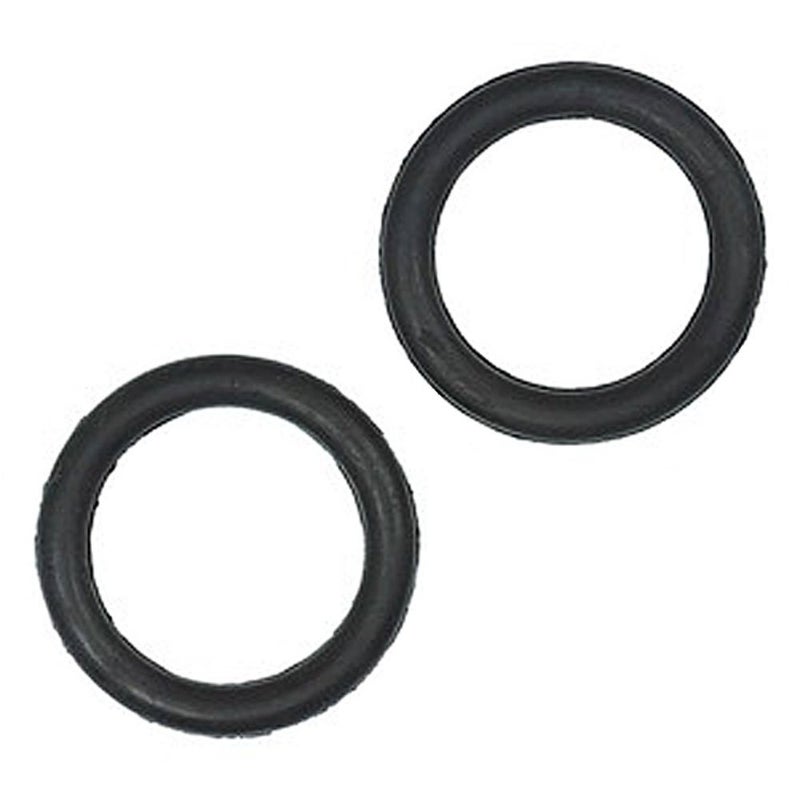 Intrepid International Stirrup Peacock Rings for Breakaway Stirrups - Durable Safety Rubber Rings, Black - Image 1