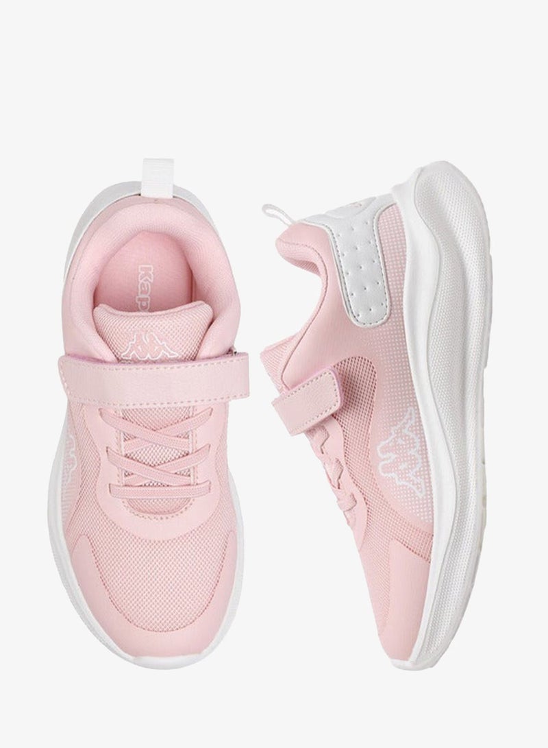 Kappa Girls' Panelled Sports Shoes with Hook and Loop Closure - Image 3