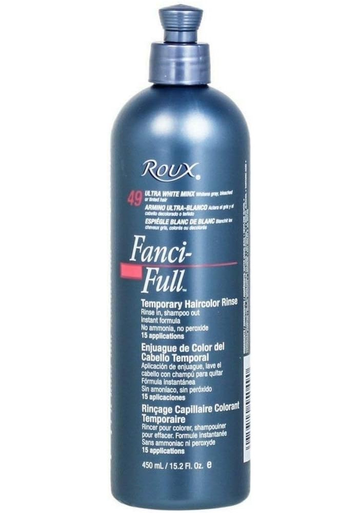 Roux FanciFull Temporary Color Rinse 49 Ultra White Minx - 15.2 Fl Oz