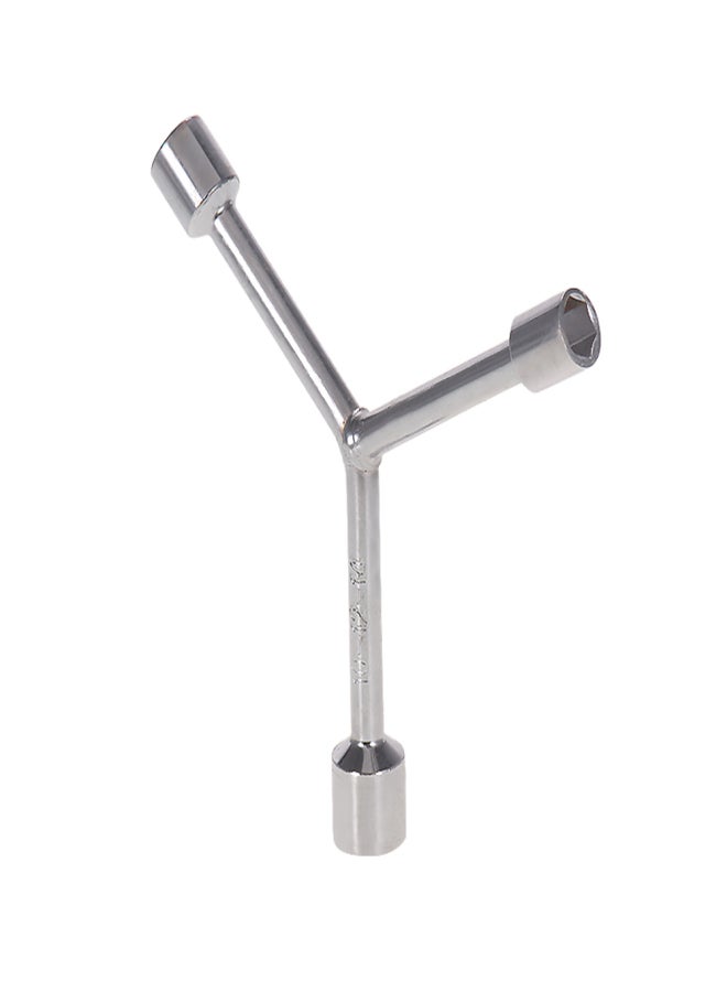 Silver Y Type Socket Wrench Spanner Sleeve Metal 10MM/12MM/14MM Electric Guitar Bass Repair Tool - Image 3