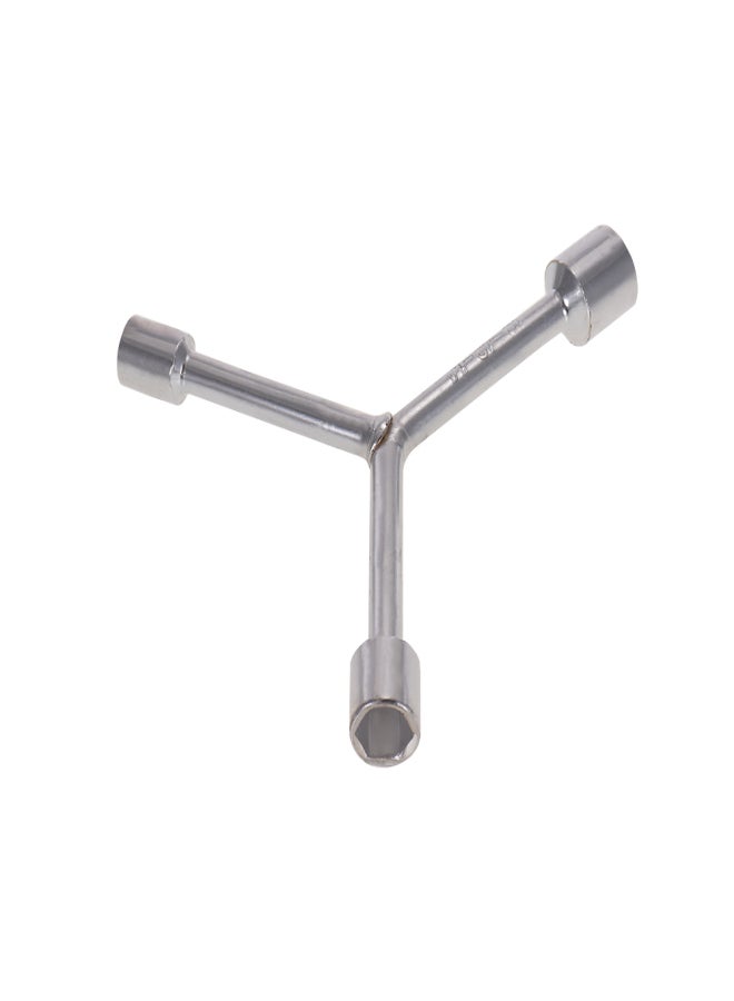 Silver Y Type Socket Wrench Spanner Sleeve Metal 10MM/12MM/14MM Electric Guitar Bass Repair Tool - Image 2
