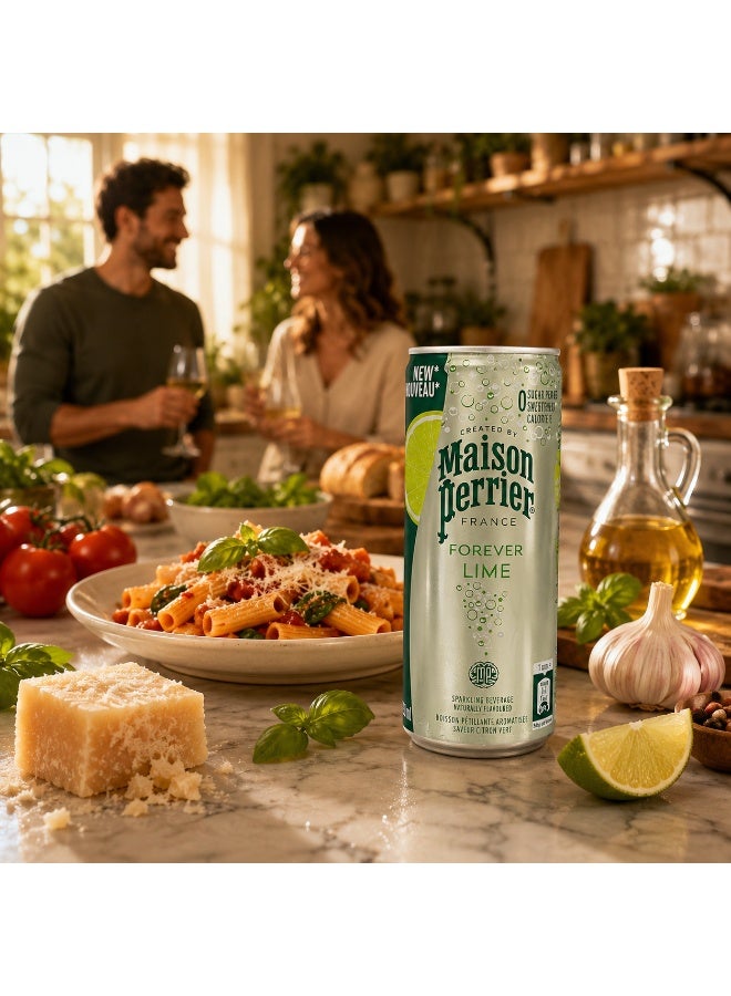 Maison Perrier Forever Lime Sparkling Water Can 330ml - Image 3