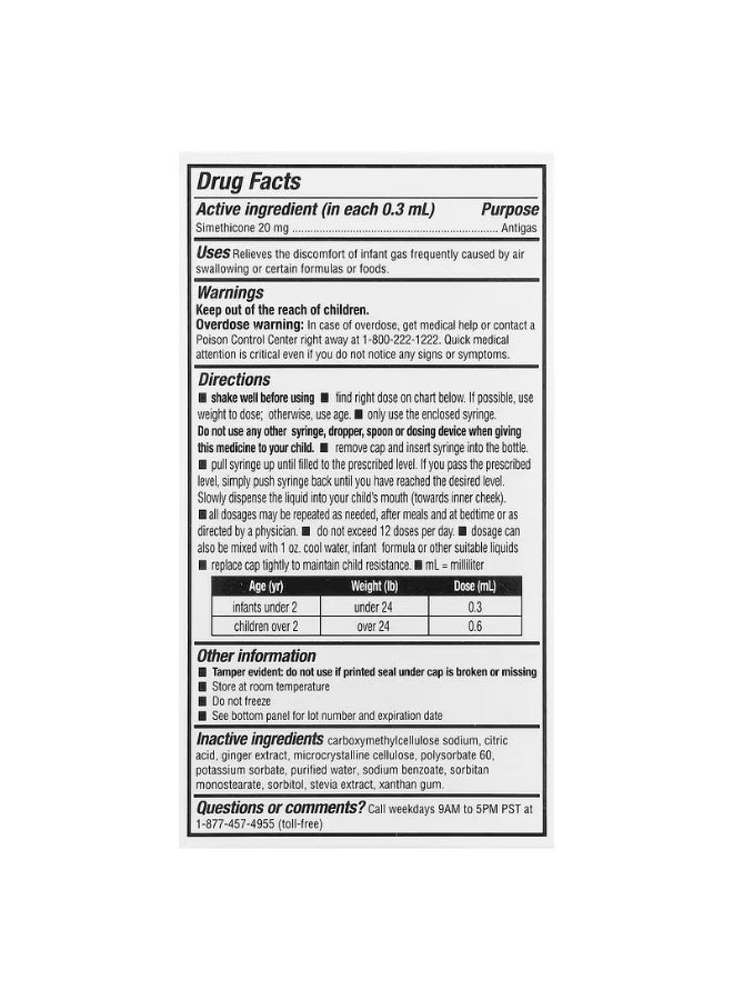 Mommy's Bliss, Baby Gas Relief Drops, Newborn+, 1 fl oz (30 ml) - Image 2