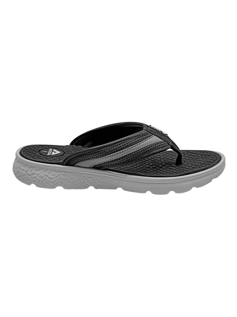 Adda TM-WAVE-2 Durable & Lightweight Black Men Slipper for daily use - Image 3