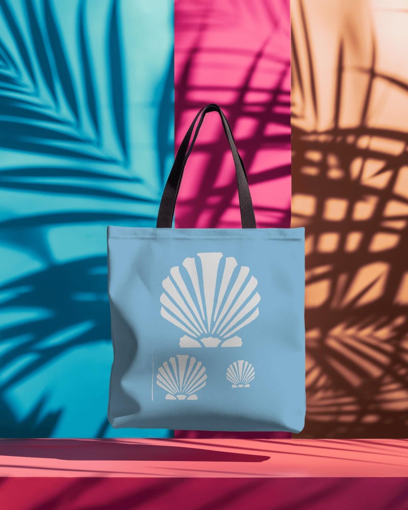 STENCILAIR Reusable Scallop & Sea Shells Stencil 8.5" x 11" - Custom Beach-Themed Design for Coastal Crafts - Image 4