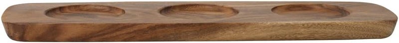 Villeroy & Boch Villeroy  Boch Artesano Original Wood Tray for Dip Bowl Acacia Wood Brown  - Image 2