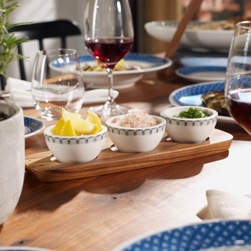 Villeroy & Boch Villeroy  Boch Artesano Original Wood Tray for Dip Bowl Acacia Wood Brown  - Image 5