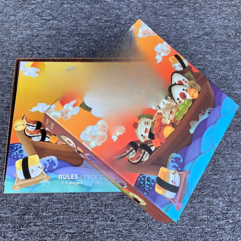 Sushi Card Game 108 Cards 15 Minutes Fast-Paced - Teaches English Chinese for Family Fun - Image 5