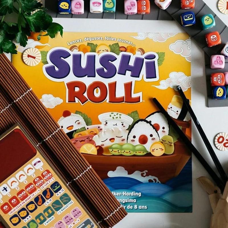 Sushi Card Game 108 Cards 15 Minutes Fast-Paced - Teaches English Chinese for Family Fun - Image 2