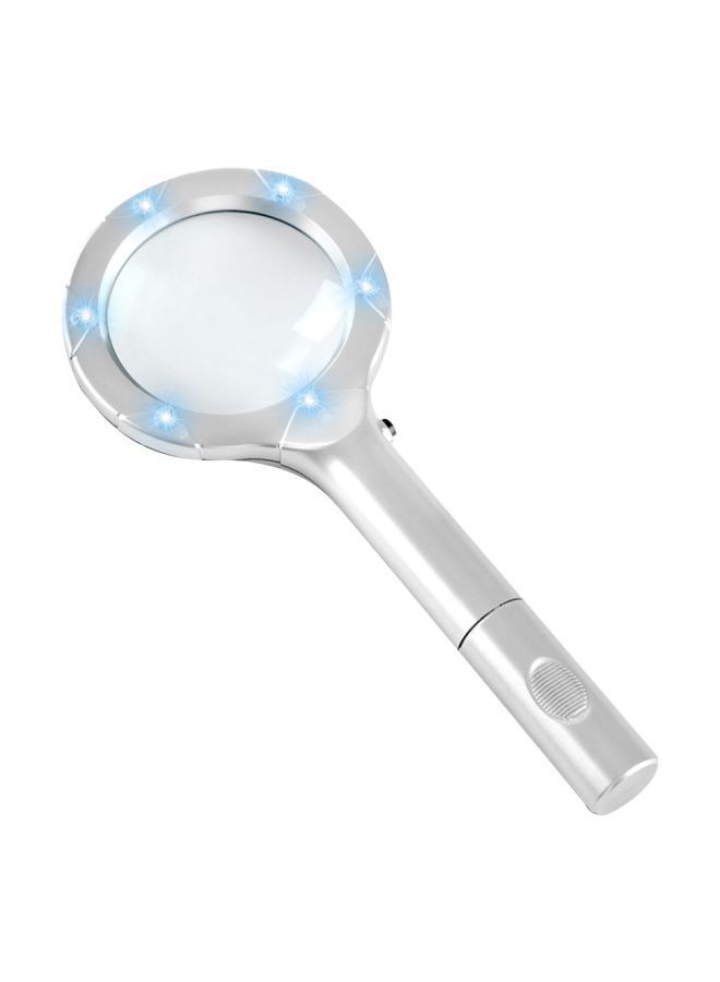 NIBEMINENT LED Magnifying Glass Silver - Image 1