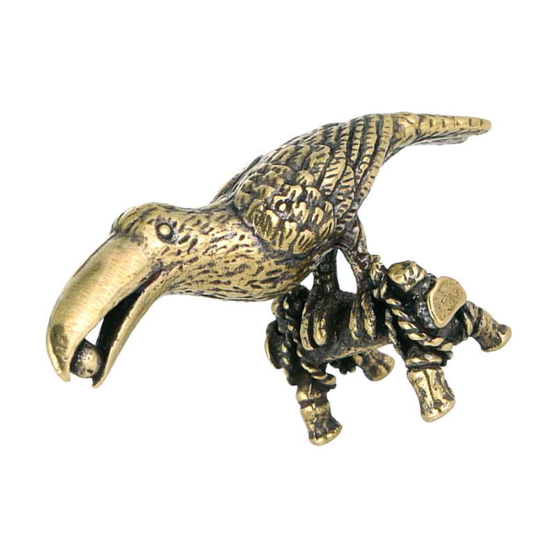 2pcs Decorative Incense Burner Copper Parrot Shaped Ornament Household Incense Holder - Image 1