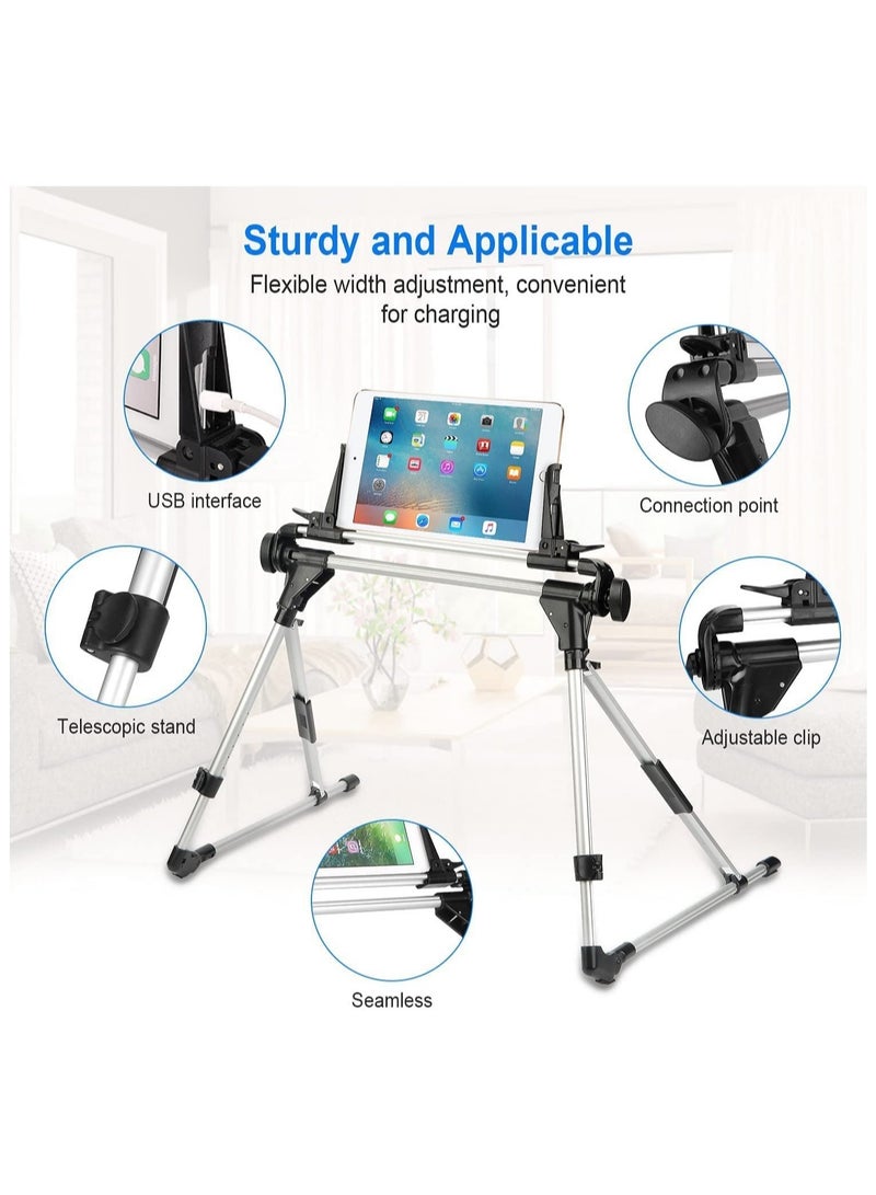 إلترازون Phone Stand Tablet Holder for Bed Reversible Bracket Clamp Lazy Mount Tablet Clamp For Phones Tablet - Image 4
