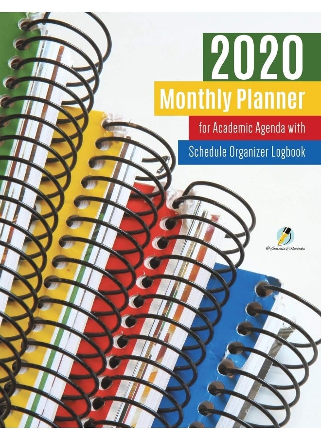2020 Monthly Planner for Academic Agenda with Schedule Organizer Logbook  - Image 1