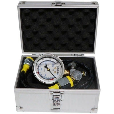 Digger Shuishan Engineering Guhe Hydraulic Breaking Hammer Add Nitrogen Test Nitrogen Pressure Gauge Gun Head Aerated Pressure Gauge Cisco imported nitrogen meter 1 set