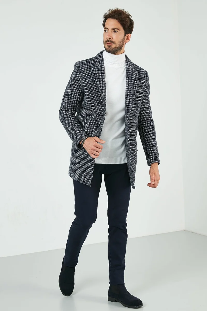 Buratti Slim Fit Cotton Cashew Coat Men's Coat 5840110