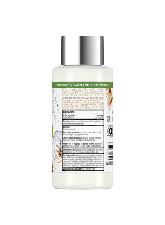 RE-FRESH Scalp Care Anti-Dandruff Conditioner With Salicylic Acid, Witch Hazel For Dry Scalp - Free From Silicones, Parabens And Dyes- Safe For Colored Hair 13.5 Fl.Oz/ 400 Ml - 94% Naturally Derived Ingredients - Image 2