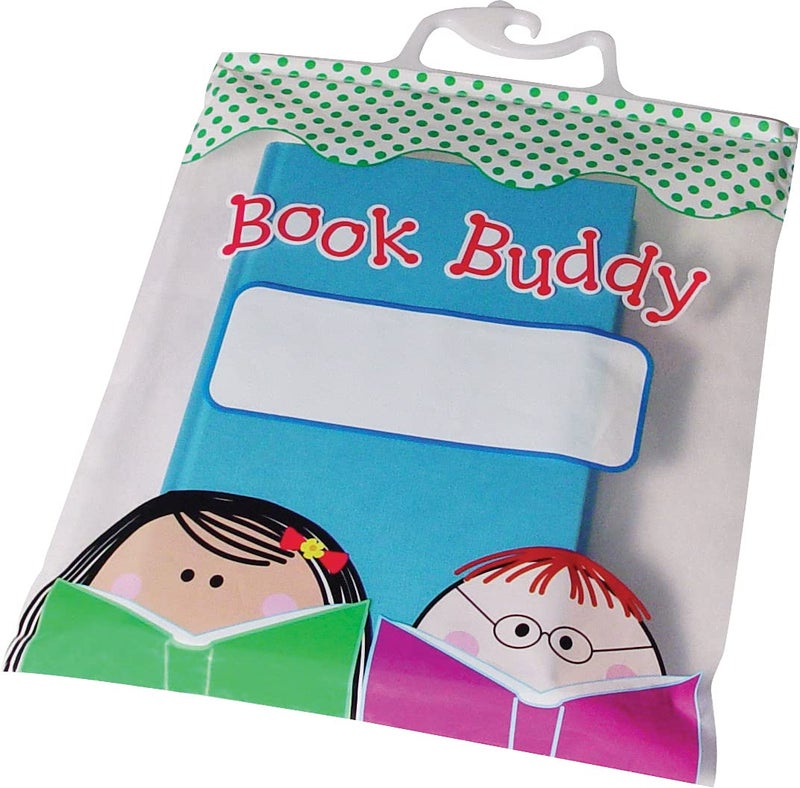 Creative Teaching Press Stick Kids Book Buddy Bags, CTP Classroom Supplies, Multi-Color, Pack of 6, 10 1/2” x 12 1/2” - Image 3