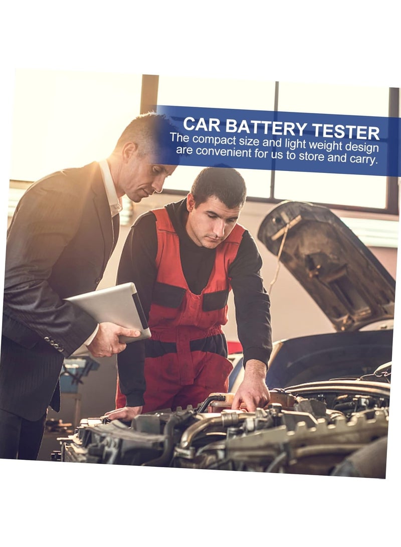 Generic Car Battery Tester Battery Tester T Tool Auto Supplies Specialty Tools Auto Battery Analyzer Battery Load Tester Automotive Tools Plastic Car Major Car Battery Testing Tool  - Image 2