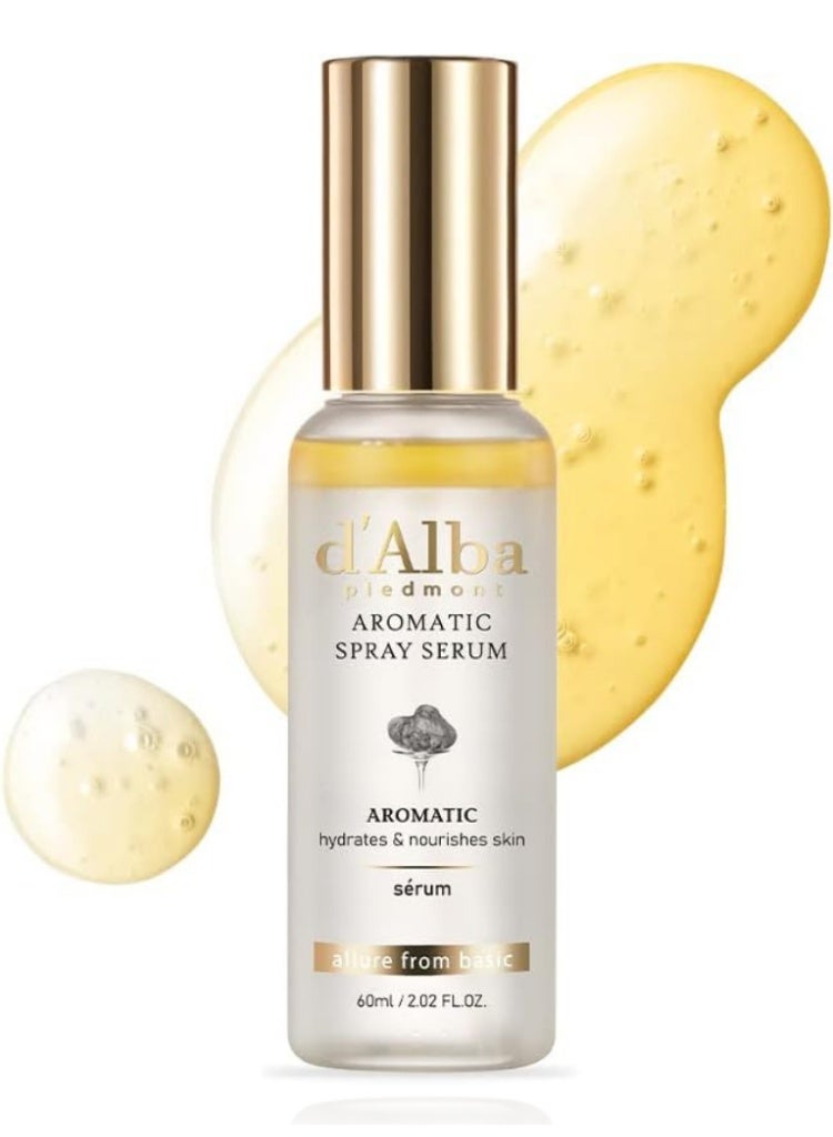 d'Alba Dry, Dull & Dehydrated Skin Solution – d'Alba White Truffle First Spray Serum 50ml for Deep Glow, Nourishment & Instant Radiance - Image 1