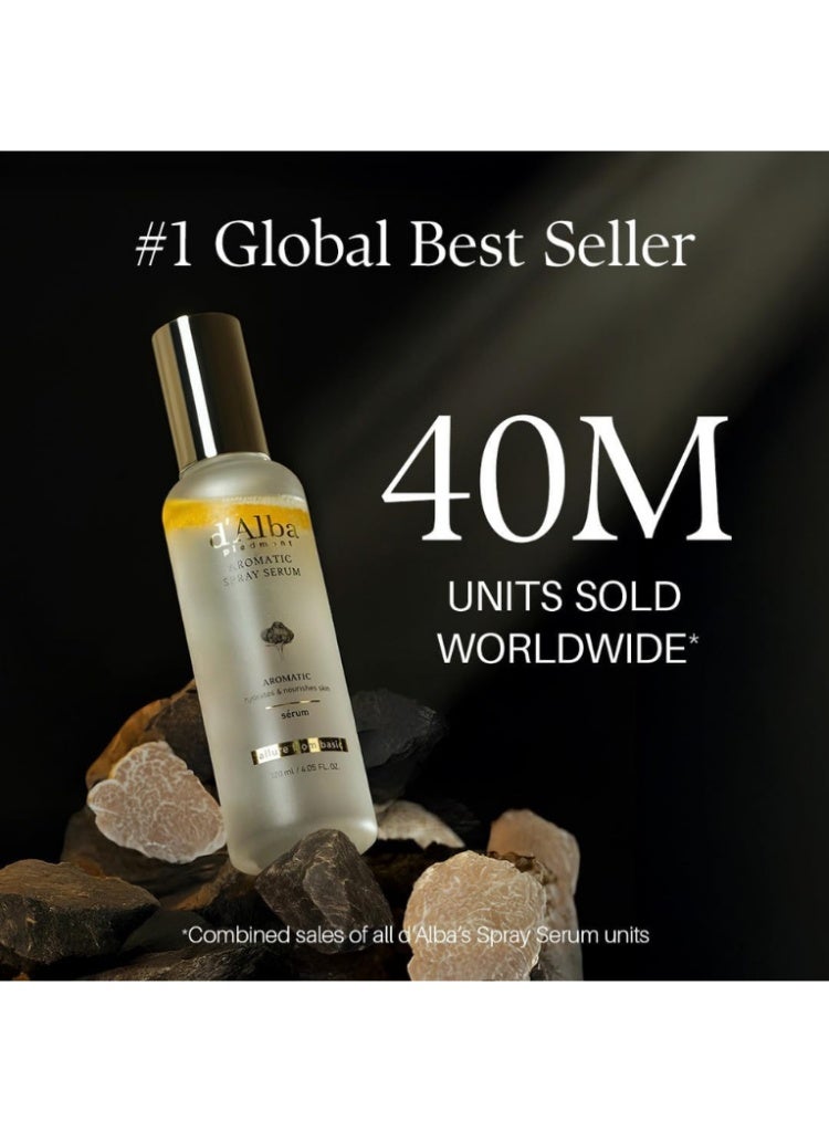 d'Alba Dry, Dull & Dehydrated Skin Solution – d'Alba White Truffle First Spray Serum 50ml for Deep Glow, Nourishment & Instant Radiance - Image 2