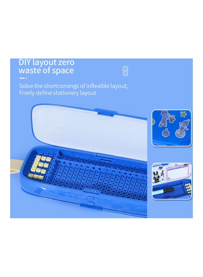 NIBEMINENT NBX DIY Assembled Quicksand Ice Cream Pencil Case Yellow - Image 3