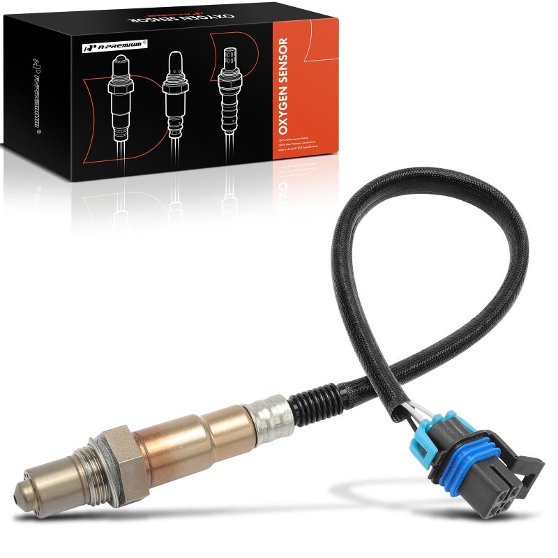 APremium O2 Oxygen Sensor Compatible with Chevy GMC Cadillac Buick  More  Camaro Colorado Equinox Impala Traverse Acadia Canyon ATS CTS SRX STS Enclave Torrent  Replace 12590035