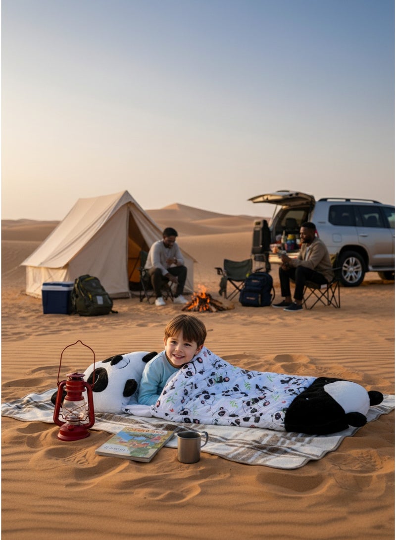 Adventure Lab Kids 3-in-1 Sleeping Bag for Camping – Convertible Sleeping Bag, Blanket & Pillow Set for Toddlers and Preschoolers – Lightweight & Cozy Camping Sleeping Bag - Image 5