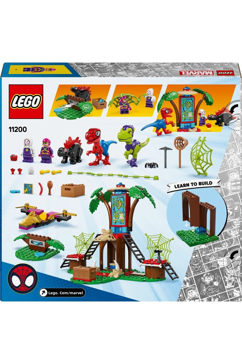 LEGO ® Marvel Spidey And His Amazing Friends Spidey and Gobby’s Raptor Battle at Tree House HQ 11200 - Image 4