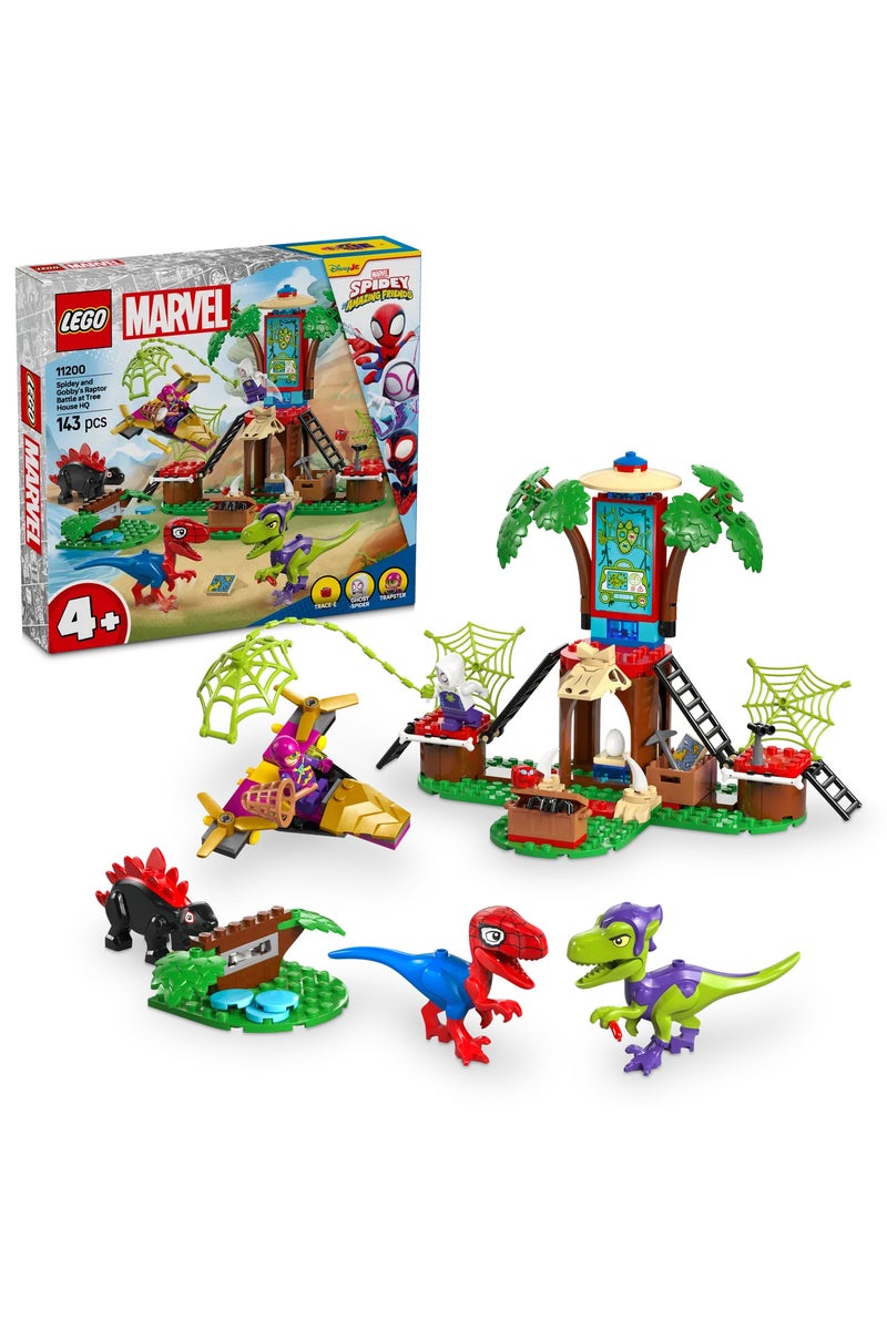 LEGO ® Marvel Spidey And His Amazing Friends Spidey and Gobby’s Raptor Battle at Tree House HQ 11200 - Image 1