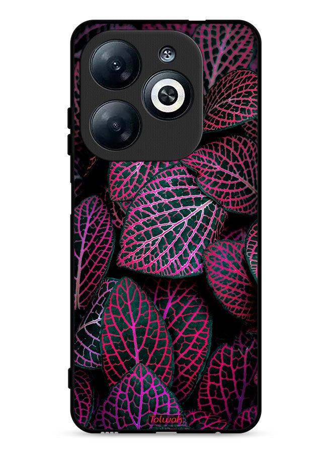 Tolwak Infinix Smart 8 4G Protective Case Cover Salja Leaves  - Image 1