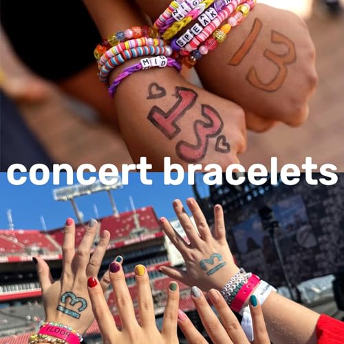 Sistenia Friendship Bracelet Kit, 14,000pcs 48 Colors Bracelet Making Kit Clay Beads with Number Letter Bead Set Concert Merch Arts and Crafts Gifts for Kids Teen Girls Jewelry Making Supplies Bracelet Maker1 - Image 3