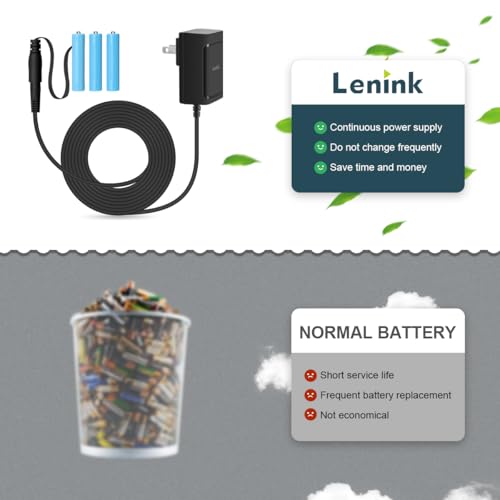 Lenink AC Power Supply Adapter for AAA Battery,Replace 3 AAA Battery,Black - Image 5