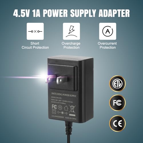 Lenink AC Power Supply Adapter for AAA Battery,Replace 3 AAA Battery,Black - Image 2