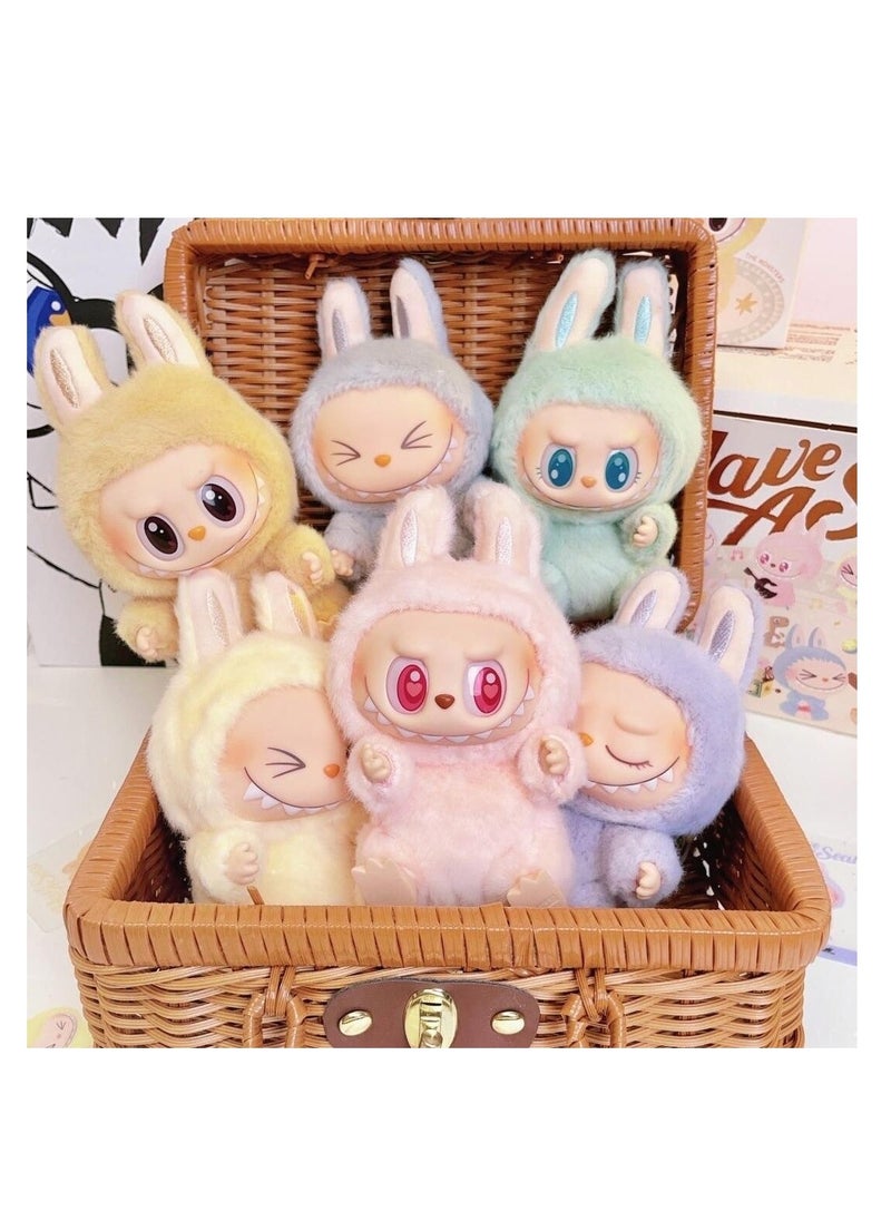 POP MART 6 Pcs Plush Toy POP MART THE MONSTERS Labubu  Plush Cartoon  Stars  Plush Doll for Kids Adults Fans Holiday Gift  - Image 1