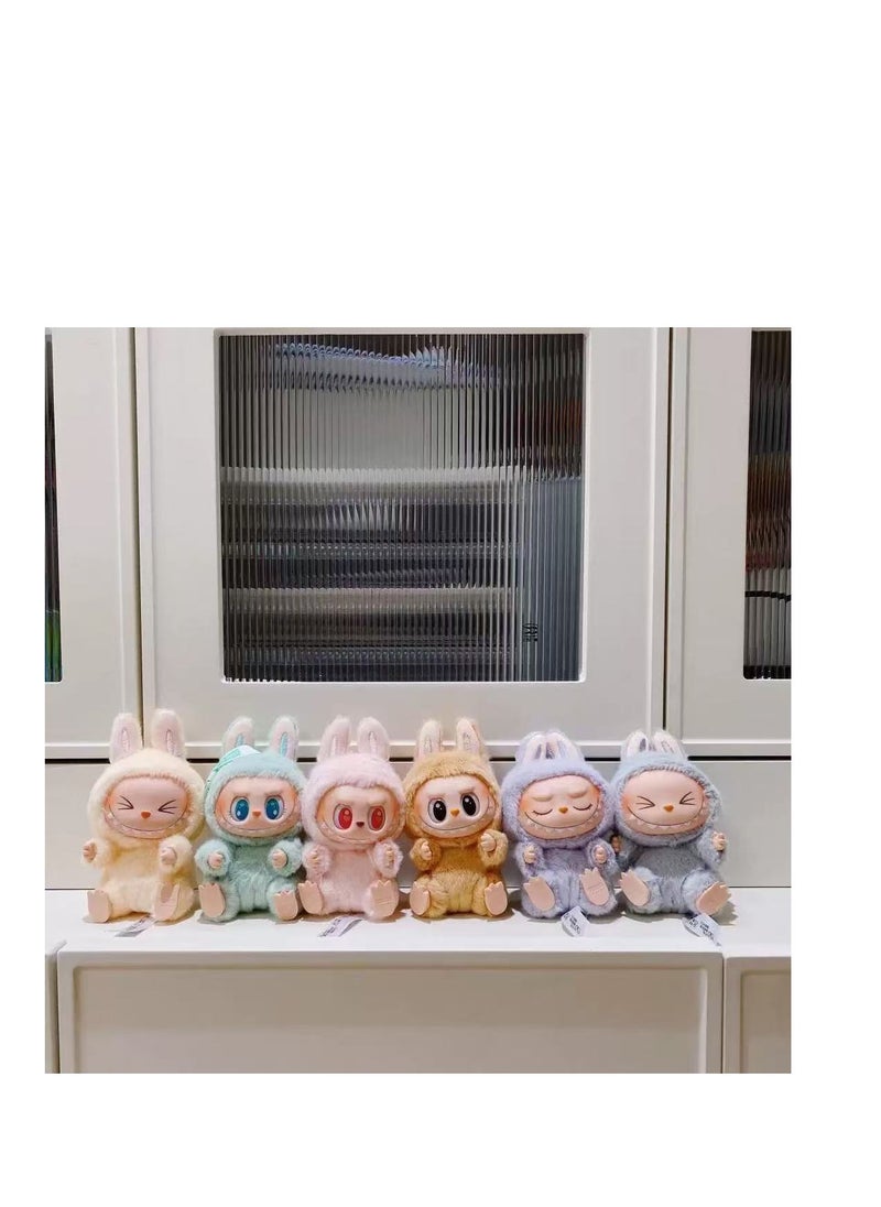 POP MART 6 Pcs Plush Toy POP MART THE MONSTERS Labubu  Plush Cartoon  Stars  Plush Doll for Kids Adults Fans Holiday Gift  - Image 5