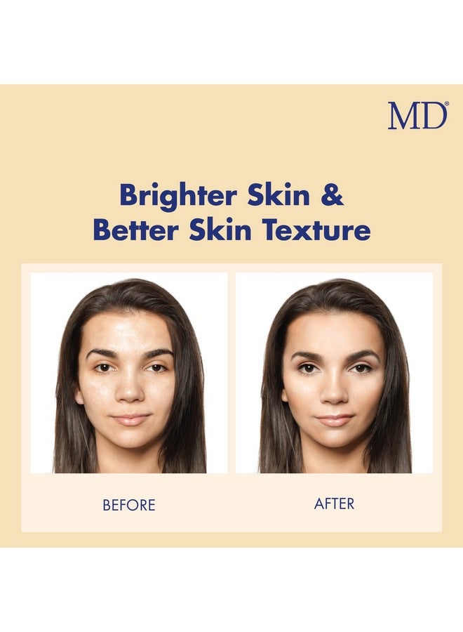 MD Factor Face Serum Antiaging Face Serum With Vitamin C In Lascorbic Acid Form For Face & Body Ideal For Fine Lines & Wrinkles Removal Dark Spot Reduction & Collagen Production - Image 5