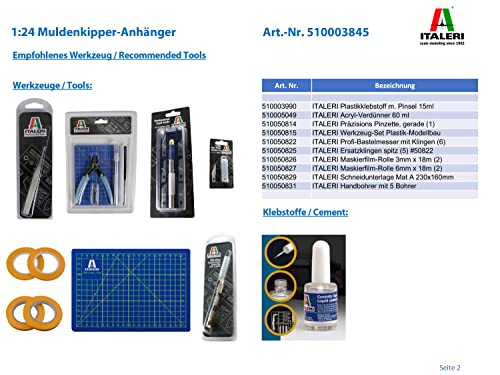 Italeri 1/24 Dumper Trailer - Image 3