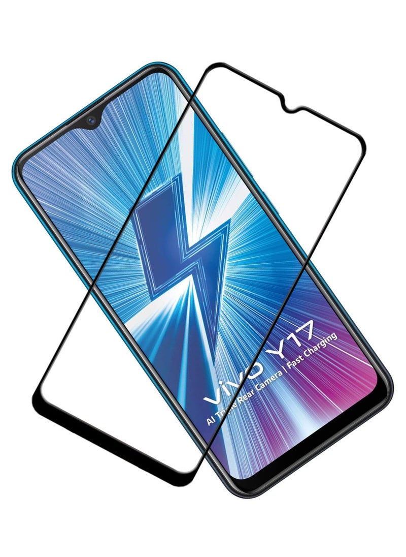 ACLIX Antistatic ESD Dustproof Premium Quality High Definition Tempered Glass Screen Protector Designed For vivo Y17 - Image 1