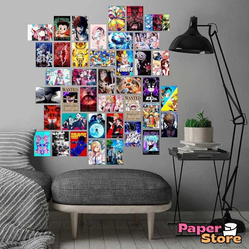 Thepaper9store anime wall collage kit (MIx anime) - Image 2