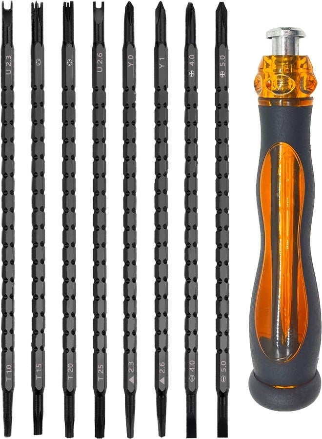 AKX 16 in 1 Multifunctional Length Adjustable Hand Screwdriver Set, Precision Screwdriver, Home Repair, DIY Tools, Oxford Cloth Storage Bag - Image 1