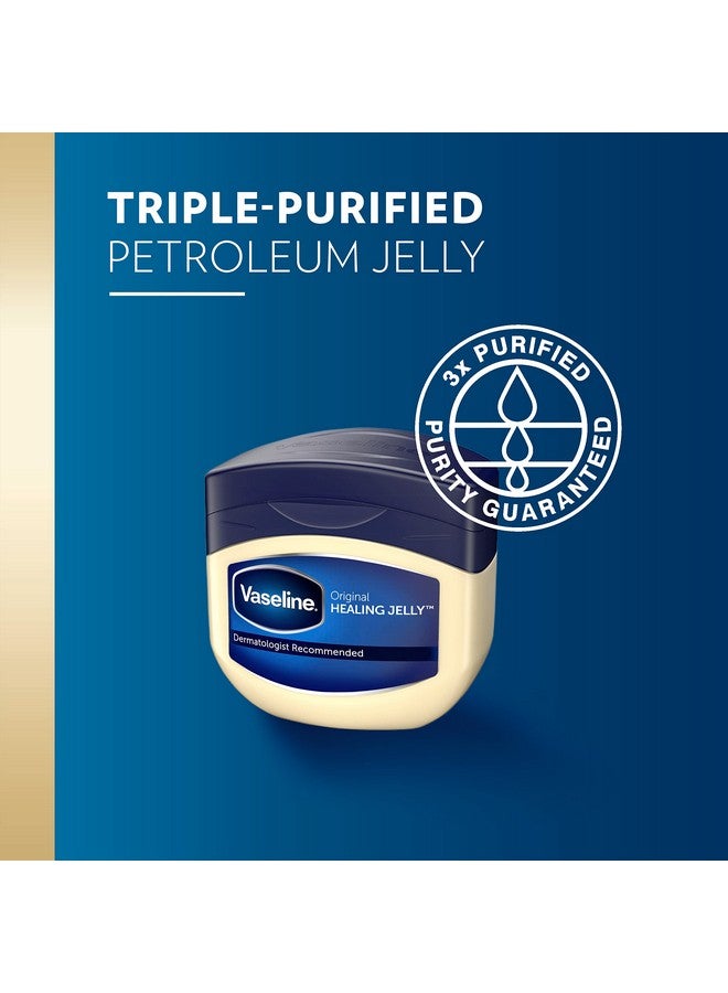 Vaseline Petroleum Jelly Original Provides Dry Skin Relief And Protects Minor Cuts Dermatologist Recommended And Locks In Moisture, 13 Ounce (Pack of 3) - Image 2
