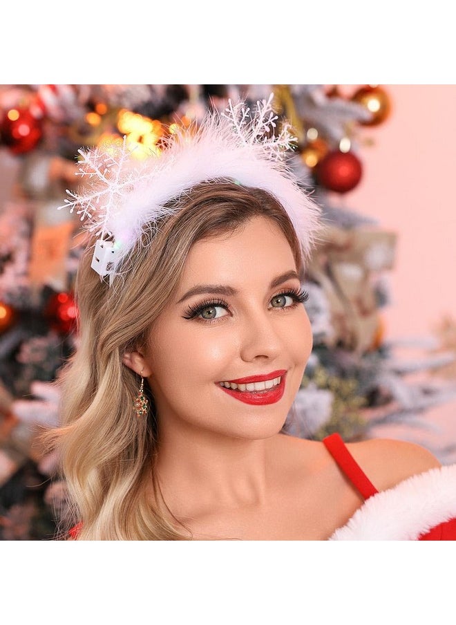 Light Up Snowflake Headbands Led Christmas Headband Featerher Xmas Headpiece Holiday Hair Accessory For Women And Girls - pzsku/ZD7E3D5F12F7148248095Z/45/_/1735566891/76becd3d-0512-4b27-9a98-8a3b2c09e558