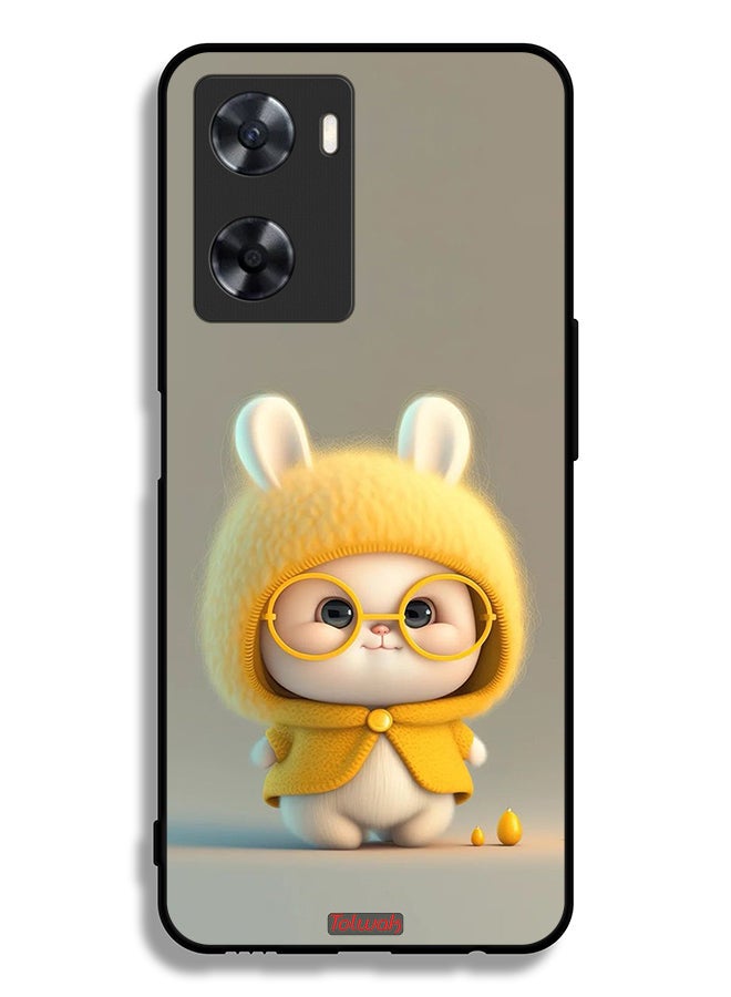 Tolwak Oppo A77 4G Protective Case Cover Baby Rabbit - Image 2